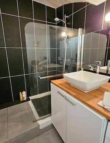 L'ours #terrasse#vulcania Saint-Ours (Puy-de-Dome)